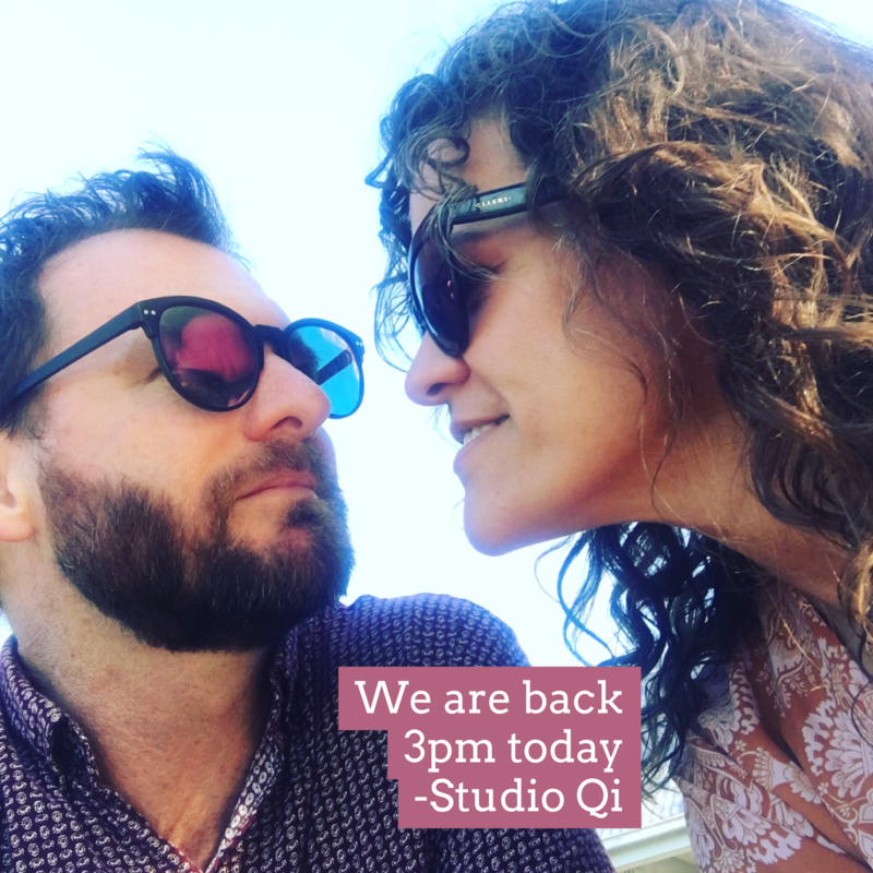 We are back! We are back!